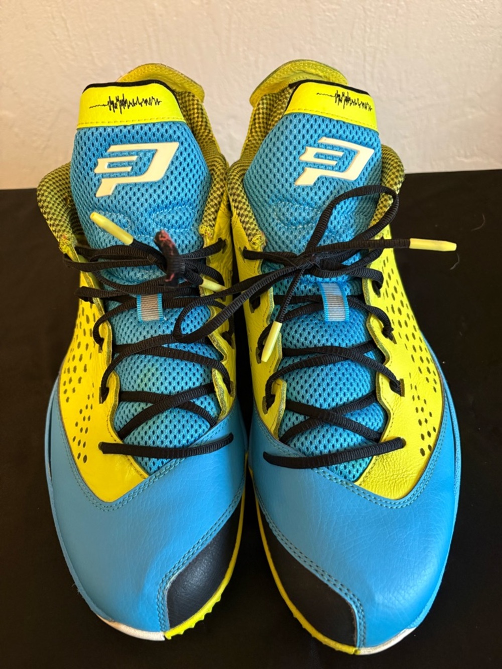 Nike Air Jordan CP3.VII Venom Green Dark Powder Blue size 14